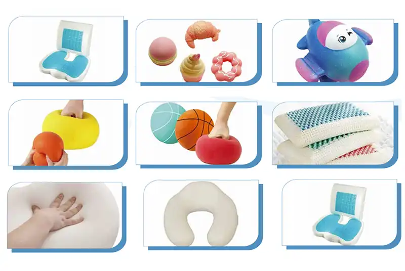 Slow-rebound memory foam