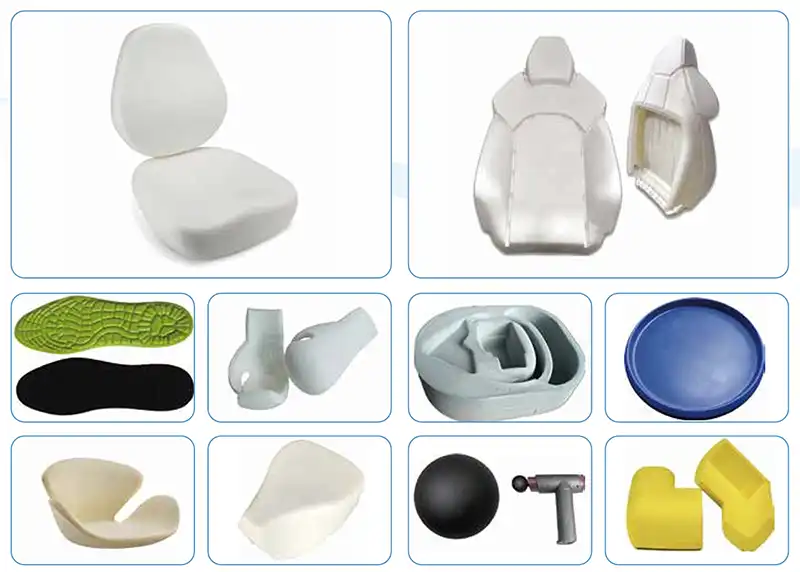 High-resilience polyurethane (PU) products
